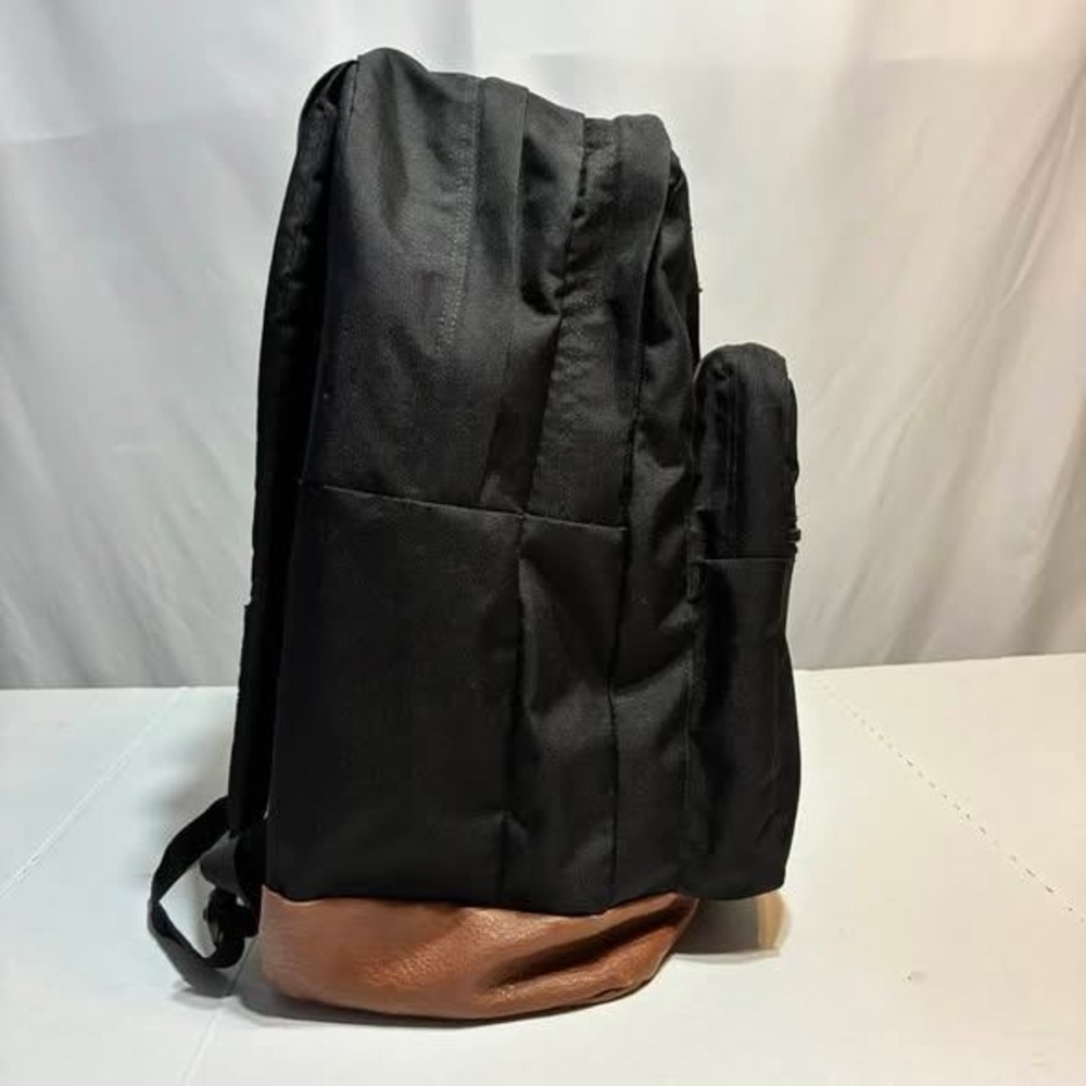 JanSport Backpack Black Brown Unisex 34L Cool Student Laptop School College - Picture 3 of 16